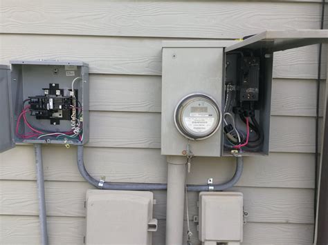 electrical pool box in meter base|open sub panel from meter base.